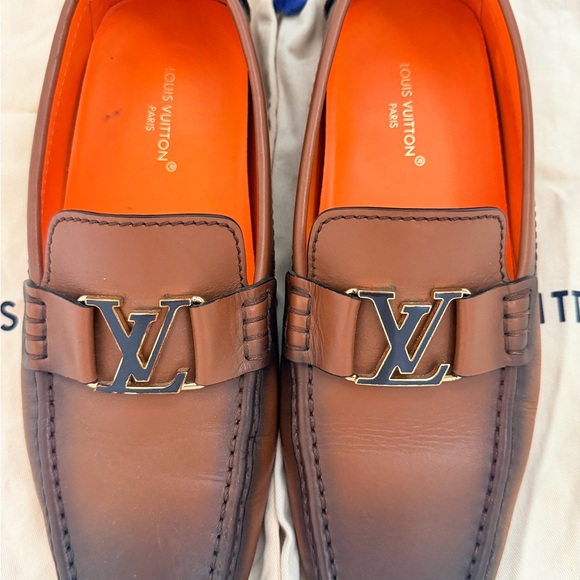 Louis Vuitton Other - Used Louis Vuitton Men's Cognac Loafers